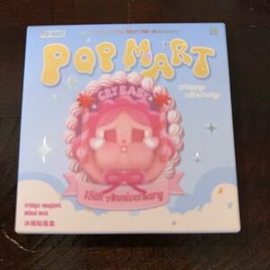 Pop Mart Crybaby 15th Anniversary Fridge Magnet Blind Box